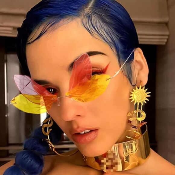 NWOT Pink And yellow Fairy Wing 🧚♀️ Glasses - Picture 3 of 3